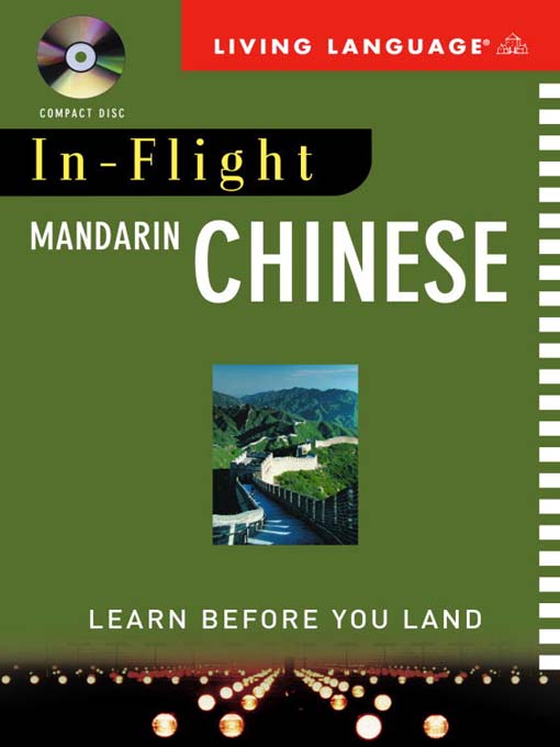 Title details for In-Flight Chinese by Living Language - Wait list
